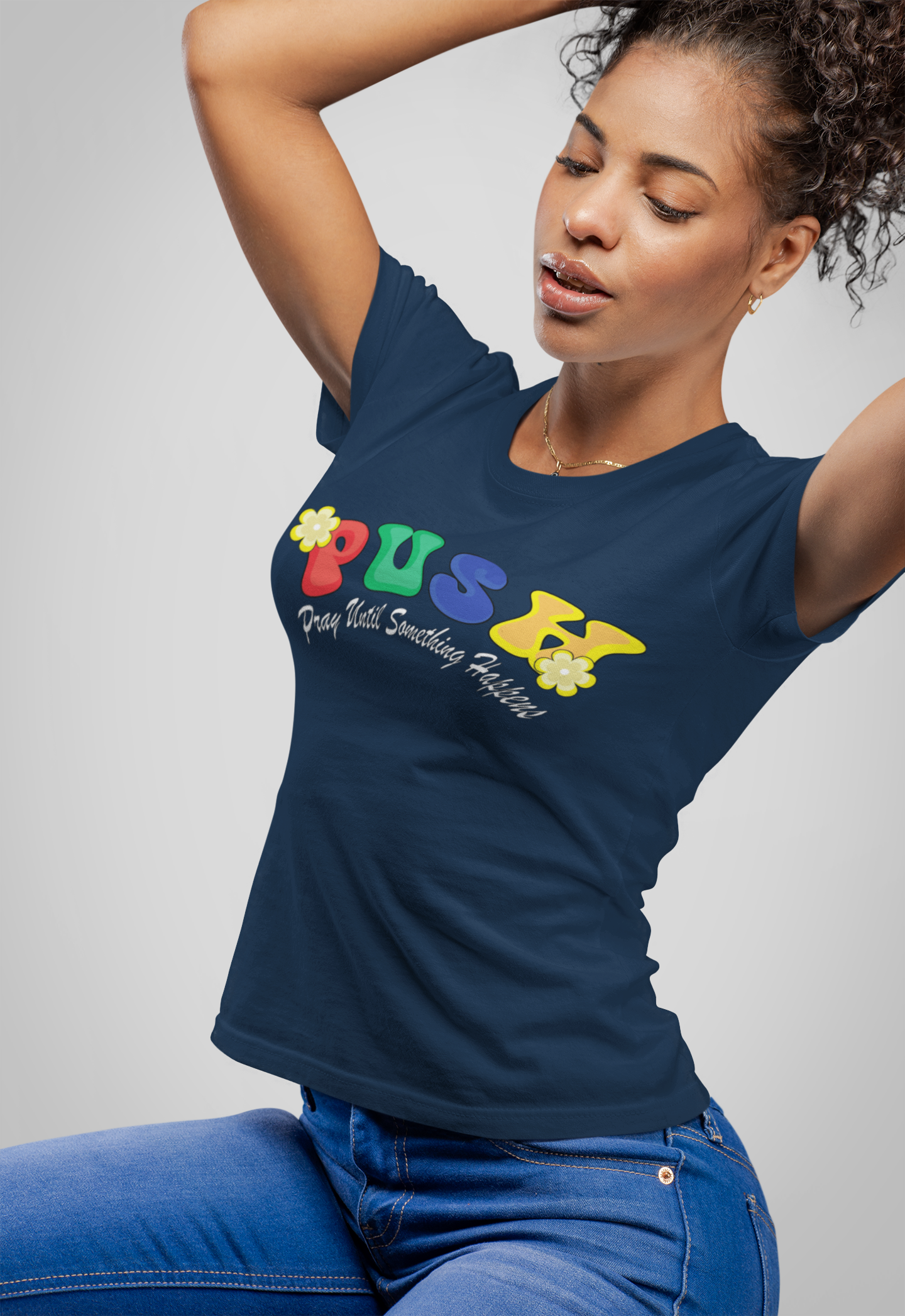 LADY PUSH-SHORT SLEEVE T-SHIRTS