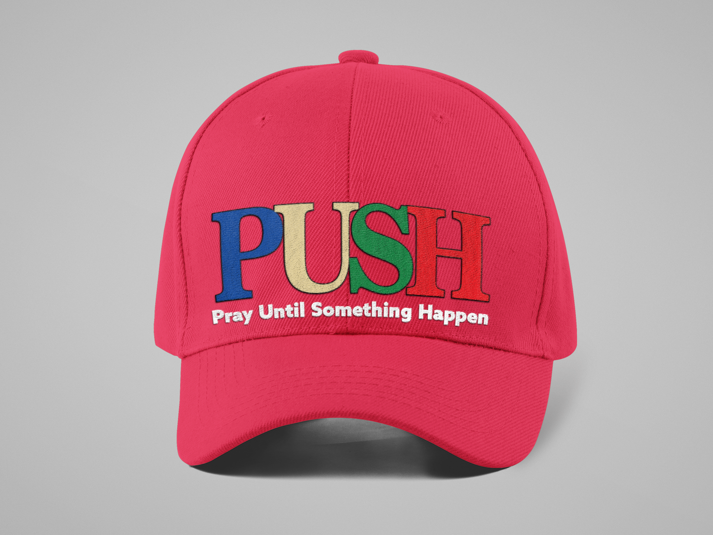 PUSH-COTTON FOAM MESH TRUCKER CAPS/ STRUCTURED SIX PANEL BASEBALL CAPS