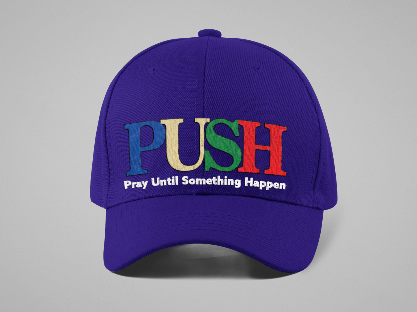 PUSH-COTTON FOAM MESH TRUCKER CAPS/ STRUCTURED SIX PANEL BASEBALL CAPS