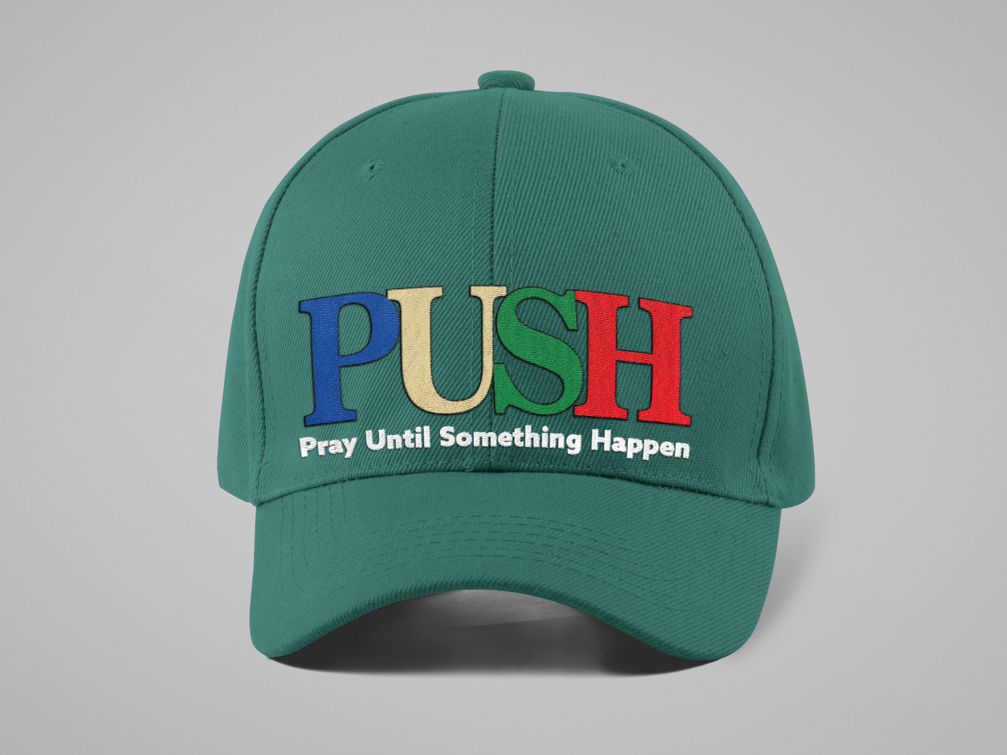 PUSH-COTTON FOAM MESH TRUCKER CAPS/ STRUCTURED SIX PANEL BASEBALL CAPS